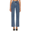 Ladies Classical Stylish High quality Slim Exquisite Elegant Straight leg Denim Pants