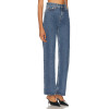 Ladies Classical Stylish High quality Slim Exquisite Elegant Straight leg Denim Pants