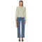Ladies Classical Stylish High quality Slim Exquisite Elegant Straight leg Denim Pants