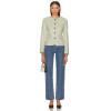 Ladies Classical Stylish High quality Slim Exquisite Elegant Straight leg Denim Pants