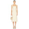 Elegant Fashion Square-Neckline Sleeveless Backless Solid Color Formal Dress