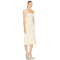 Elegant Fashion Square-Neckline Sleeveless Backless Solid Color Formal Dress