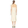 Elegant Fashion Square-Neckline Sleeveless Backless Solid Color Formal Dress