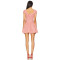 Textured Romantic Chic Vintage-inspired Sweetheart neckline Structured Fitting Woman's Mini Dress