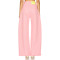 Flowy High waisted Oversized Playful Casual Wide leg Frayed hem Classical pocket Woman's Pants