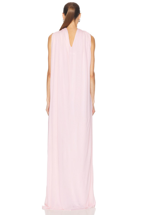 High quality Halter neckline Hot sale Sleeveless Sexy Fashionable Woman's Long Dress