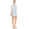 New trends Lightweight High waisted Stand up collar Elegant Cut out Woman's Bubble Dress