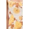 Sample Elegant Camisole Square Neckline Smocked Elastic Back Backless Floral Print Casual Dress
