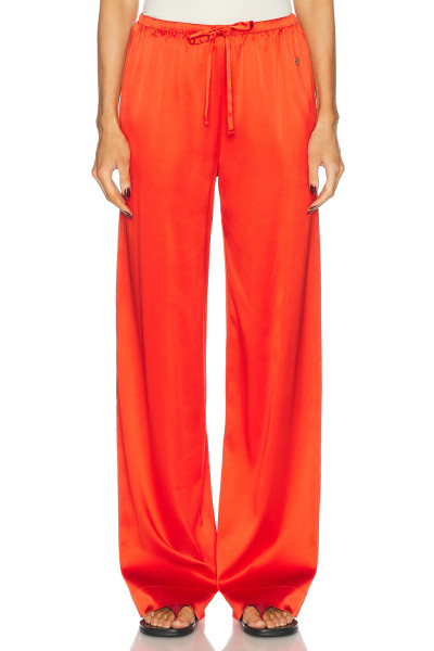 New Fashion Hot sale High quality Comfortable Hot sale Casual Woman's Silk Texture Pants