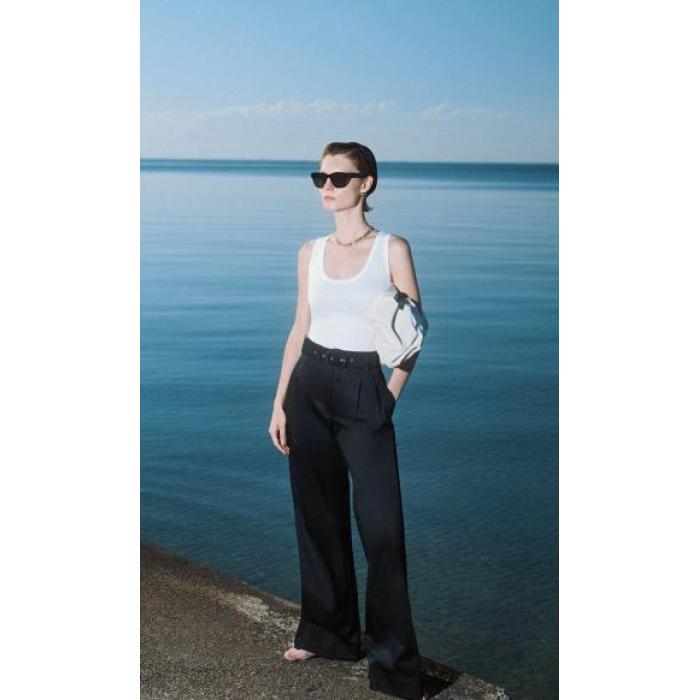 High quality Exquisite Fashionable Freedom Casual Wide leg trousers Woman's Pants