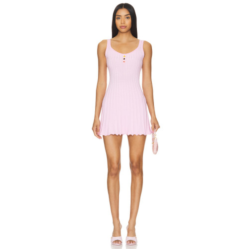 Chic China manufacturer Lightweight Sweet Camisole Fresh Bodycon Slim Woman's Mini Dress