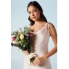 Sexy Elegant Cowl Neckline Camisole Backless High Waist Solid Color Casual Dress