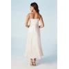 Sexy Elegant Cowl Neckline Camisole Backless High Waist Solid Color Casual Dress