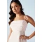 Fashion Elegant Camisole Square Neckline Backless High Waist Solid Color Formal Dress