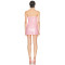 High quality Sequins Hot sale Backless Sleveless Sexy Elegant Woman's Mini Dress
