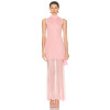 2025 New Design High quality Bodycon Sexy Stylish High neckline Woman's Long Dress