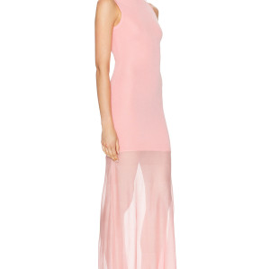 2025 New Design High quality Bodycon Sexy Stylish High neckline Woman's Long Dress