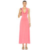Customized Deep V neck High quality Elegant Exquisite Fashionable Hot Sale Woman's Long Dress
