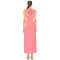 Customized Deep V neck High quality Elegant Exquisite Fashionable Hot Sale Woman's Long Dress