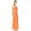 Hot sale High quality Freedom Backless Sleeveless Polka Dot Woman's Off shoulder Dress