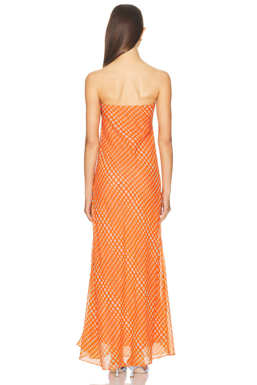 Hot sale High quality Freedom Backless Sleeveless Polka Dot Woman's Off shoulder Dress
