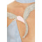 High quality Halter Deep V neck neckline Elegant Sexy Hot sale Woman's Mini Dress
