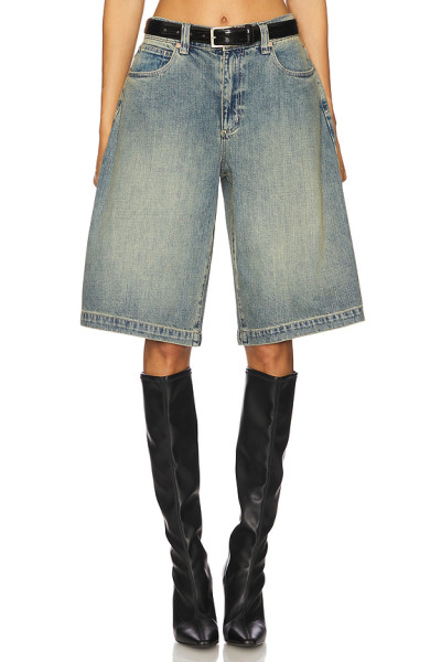 New Fashion High waist Hot sale High quality Denim Elegant Formal Woman's Shorts