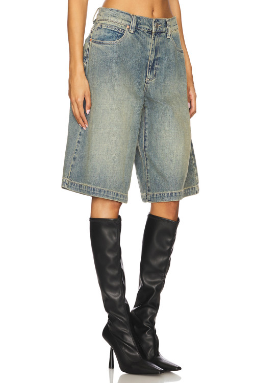 New Fashion High waist Hot sale High quality Denim Elegant Formal Woman's Shorts