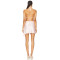High quality Sexy V neckline Sleeveless Backless Elegant Hot sale Woman's Mini Dress