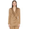 V neckline High quality Business style Flowy Long sleeves Woman's checkered Jacket