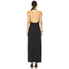 Customized Halter Deep V neck Backless Sleeveless Sexy New fashion Woman's Long Dress