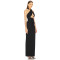 New fashion High quality Halter neckline Backless Sleeveless Cut out Woman's Long Dress