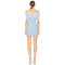 Freendom Romantic Style High quality Bow trims Mini length Off shoulder Woman's Dress