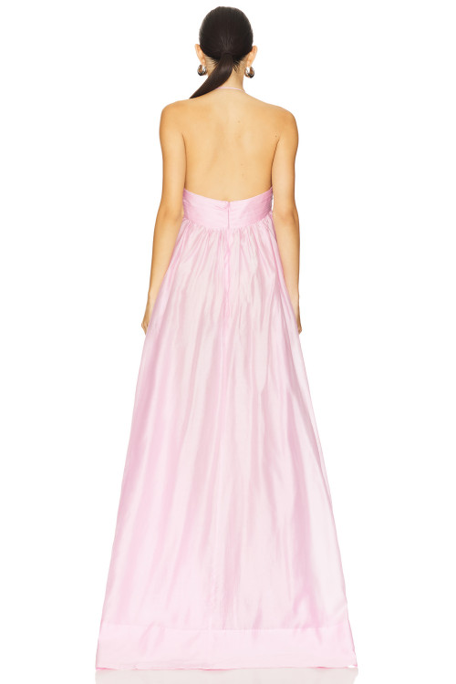 Luxurious High quality Shiny Feminine Ethereal Open back Princess Style Woman's Dress