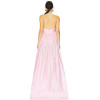 Luxurious High quality Shiny Feminine Ethereal Open back Princess Style Woman's Dress