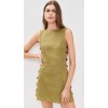 2025 New Fashion Cut out Customized Backless Sleeveless High quality Woman's Mini Dress