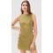 2025 New Fashion Cut out Customized Backless Sleeveless High quality Woman's Mini Dress