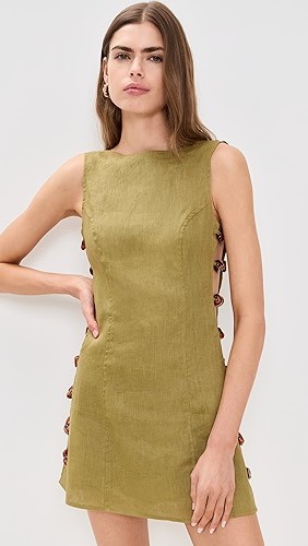 2025 New Fashion Cut out Customized Backless Sleeveless High quality Woman's Mini Dress