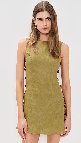 2025 New Fashion Cut out Customized Backless Sleeveless High quality Woman's Mini Dress