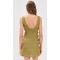 2025 New Fashion Cut out Customized Backless Sleeveless High quality Woman's Mini Dress