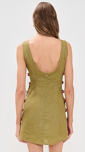 2025 New Fashion Cut out Customized Backless Sleeveless High quality Woman's Mini Dress