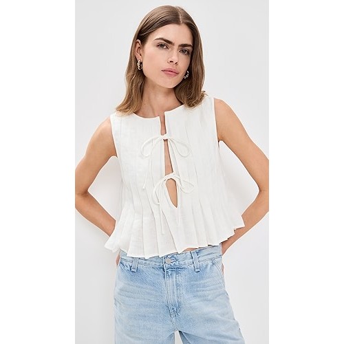 Hot sale Fashionable Cut out Customized Backless Sleeveless High quality Woman's Blouses