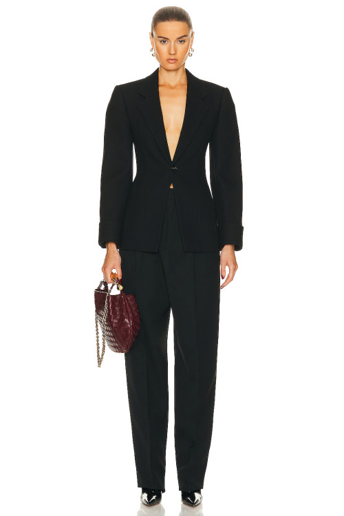 High quality Customized Cuffed pants Classic Formal Business style Woman's Pants