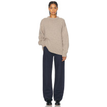 Classic Denim Vintage Sleek Heavy drape Minimalist Structured Durable Wide leg trousers