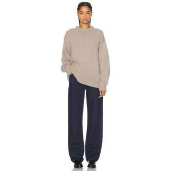 Classic Denim Vintage Sleek Heavy drape Minimalist Structured Durable Wide leg trousers