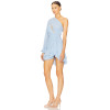 Customized New fashion High quality Cut out Sexy One shoulder Woman's Mini Dress