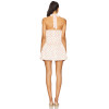 China manufacturer Stylish Halter neckline Backless Sleeveless Woman's Mini Dress