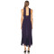 Asymmetric Hem Fluid Glamorous Timeless Ethereal Camisole Deep V neckline Woman's Midi Dress