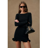 High qualiy Long sleeve Sexy Elegant Fashionable Hot sale Bodycon Woman's Mini Dress