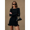 High qualiy Long sleeve Sexy Elegant Fashionable Hot sale Bodycon Woman's Mini Dress